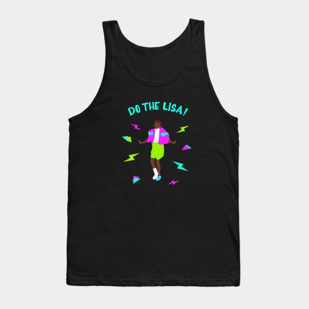 Do the Lisa! - Lisa Turtle from Saved by the Bell Tank Top by NickiPostsStuff